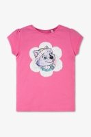 Paw Patrol Skye & Everest Roze Pailetten T-Shirt