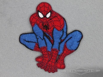 Spiderman strijkapplicatie