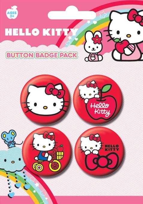 Hello Kitty button pack