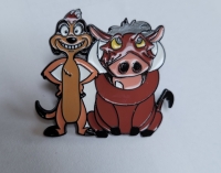 Pumba & Timon Pin Badge