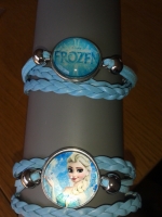 Frozen Armbandje Frozen Lichtblauw