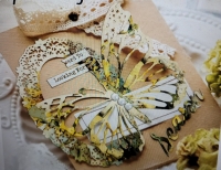 Scrapbooking Papier Zonnebloem & Bijen