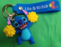 Stitch Sleutelhanger PomPoms