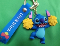 Stitch Sleutelhanger PomPoms