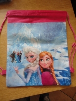 Frozen rugzakje Anna & Elsa snowflakes