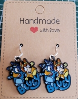 Bluey Oorbelletjes