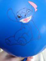 Stitch Ballonnen Blauw