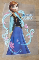 Frozen Strijkapplicatie Anna / Elsa Groot