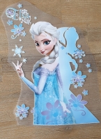 Frozen Strijkapplicatie Anna / Elsa Groot