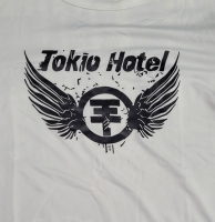T-SHirt Tokio Hotel Wit / Zwart