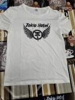 T-SHirt Tokio Hotel Wit / Zwart