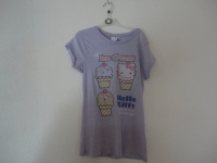 Hello Kitty T-Shirt Paars Ice Cones