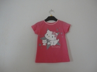 Hello Kitty T-Shirt Donkerroze