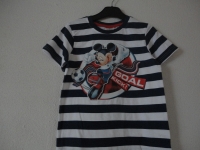 Mickey Mouse T-Shirtt Blauw / Wit