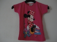 Minnie Mouse T-Shirt Donkerroze