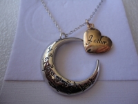 Ketting I Love You To The Moon And Back....