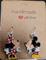 Mickey &  Minnie Mouse Oorbelletjes