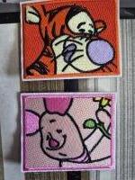Winnie the Pooh Strijkapplicatie Vierkant