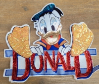 Donald Duck Strijkapplicatie Groot
