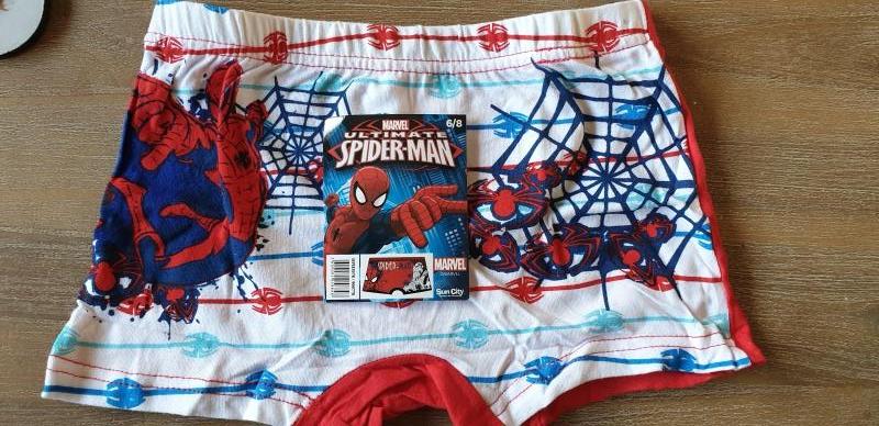 Spiderman Onderbroekje / Boxershort Wit