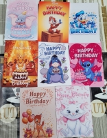 Verjaardagkaarten set