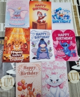 Verjaardagkaarten set