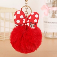 Minnie Mouse Keychain Bal