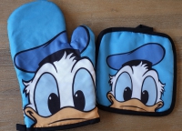 Donald Duck Ovenwant+Pannenlap set