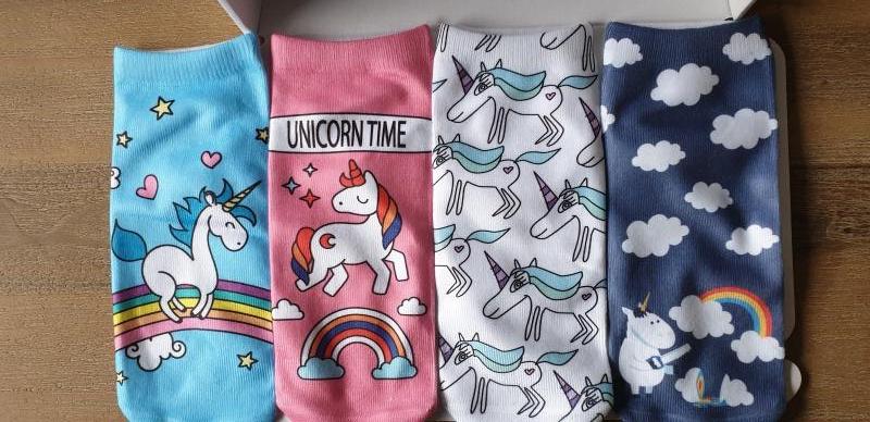 Eenhoorn / Unicorn Sneaker Sokken