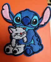 Stitch Strijkapplicatie Zon & Knuffel