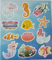 Magical Mermaid Stickervelletje