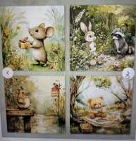 Scrapbook Papier Dierenwereld