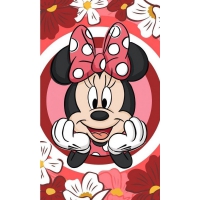 Minnie Mouse Face Towel