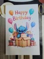 Stitch Verjaardagskaart