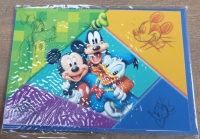Mickey Mouse Ansichtkaart met Envelop