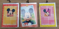 Mickey Mouse Ansichtkaart met Envelop