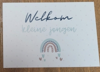 Kaart Welkom Jongen/Meisje