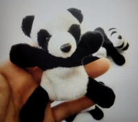 Panda Knuffel Magneetje