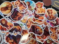 Leeuwenkoning Stickers