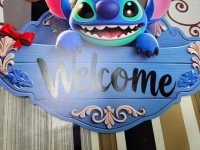 Stitch Welcome Bord