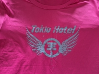 Tokio Hotel T-Shirt Grijs / Khaki /Roze