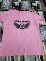 Tokio Hotel Shirt Roze / Grijs