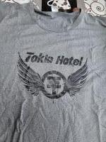 Tokio Hotel Shirt Roze / Grijs