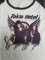 Tokio Hotel T-Shirt Handtekeningen