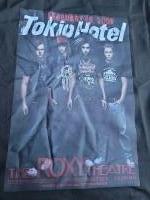 Tokio Hotel T-Shirt Roxy Theatre
