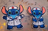 Stitch Dokter Strijkapplicatie