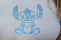 2x Stitch Teken Sjabloon
