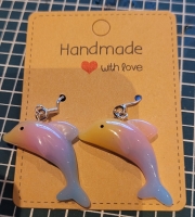 Dolfijn Oorbelletjes